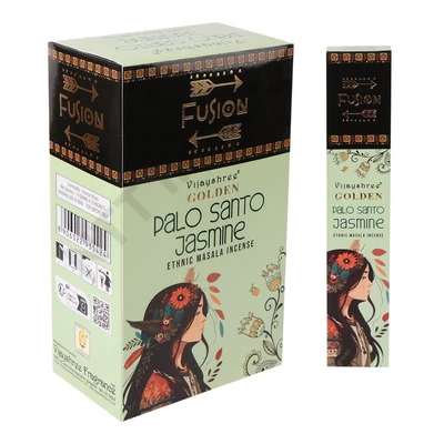 GLD3542FSLD GOLDEN Fusion Füstölő 15g x 12db/dob. PALO SANTO + JASMINE