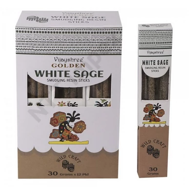 GLD3567FSLD GOLDEN SMUDGE Füstölő WHITE SAGE 12db/dob.