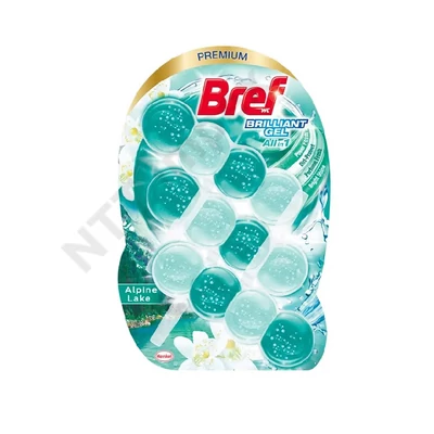ZLD5844VTTI BREF BRILLIANT GEL 3*42GR ALPINE LAKE (GREEN) (BREF L PREMIUM)